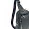 Шкіряний чорний слінг через плече Tiding Bag A25F-250131A чорний