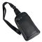 Шкіряний чорний слінг через плече Tiding Bag A25F-250131A чорний