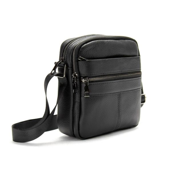 Чоловіча шкіряна сумка через плече маленька Tiding Bag A25F-6625A