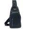 Шкіряний чорний слінг через плече Tiding Bag A25F-6809-1A чорний