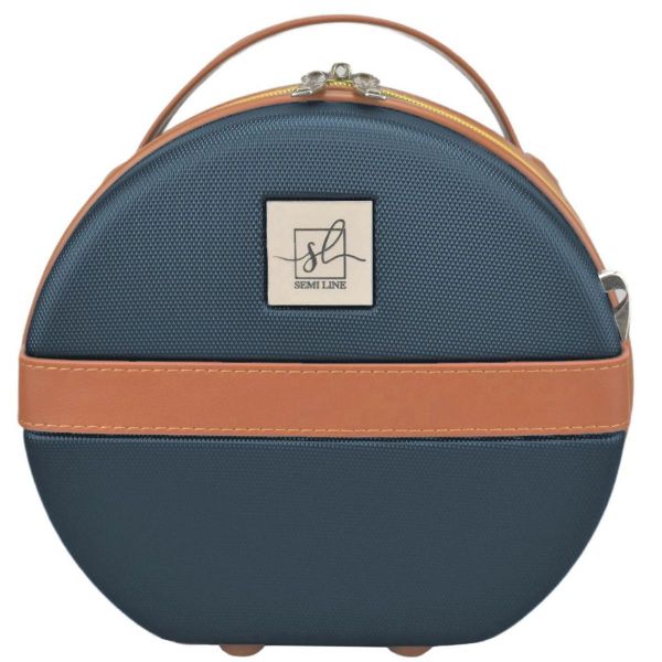 Бьюті-кейс Semi Line 5L Blue/Brown (T5672-1)