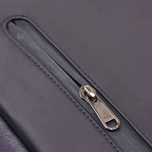 Добротный мужской рюкзак из текстиля Vintage 20490 черный