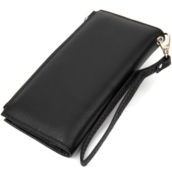 Классический кошелек-клатч ST Leather 19373 черный