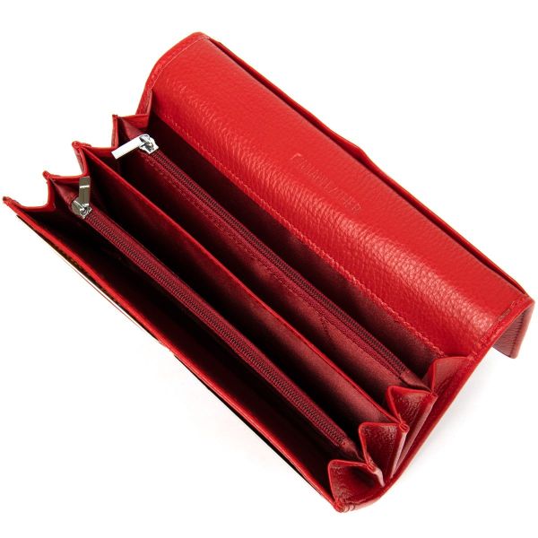Классический женский кошелек ST Leather 19376 красный