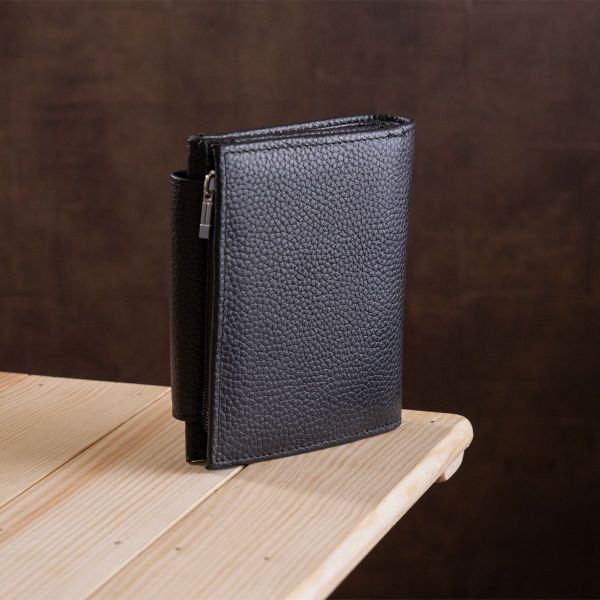 Кошелек женский ST Leather 18411 (ST410) компактный черный