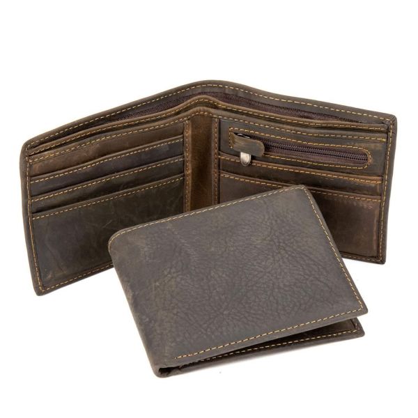 Портмоне маленьке темно-коричневе Tiding Bag M39-1021-1B