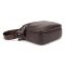 Шкіряний компактний чоловічий месенджер коричневий Tiding Bag M56-0080C