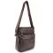 Чоловіча шкіряна сумка через плече Tiding Bag M56-9981C коричнева
