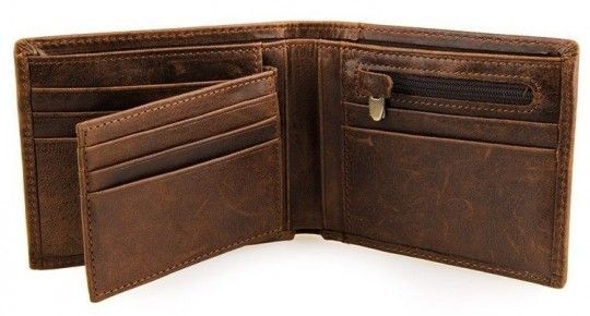 Кошелек мужской 14230 Vintage коричневый