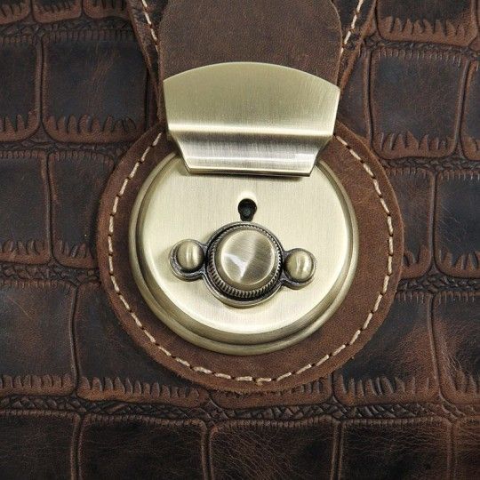 Саквояж 14410 Винтаж коричневый