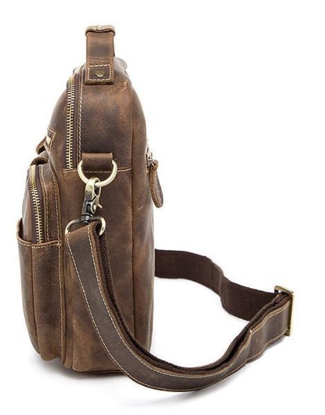 Сумка чоловіча Crazy horse 14692 Vintage коричнева