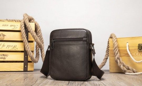 Сумка вертикальная компактная 14993 Vintage коричневый