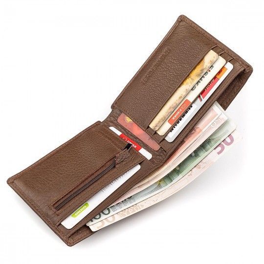 Мужской кошелек ST Leather 18353 (ST-1) коричневый