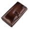 Кошелек женский ST Leather 18431 (S9001A) лакированная кожа коричневый