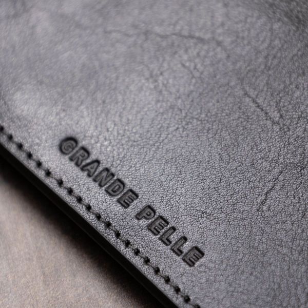 Кожаный портмоне унисекс Grande Pelle 11513 черный