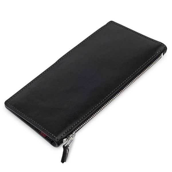 Кожаный портмоне унисекс Grande Pelle 11513 черный