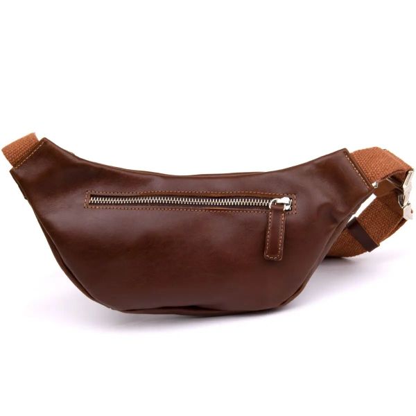 Поясная сумка Grande Pelle 11315 рыжая