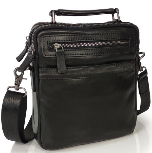 Чоловіча сумка з м'якої шкіри Tiding Bag S-JMD10-161-1A