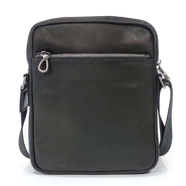 Чоловічий чорний месенджер Tiding Bag S-JMD10-8153
