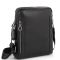 Чоловіча шкіряна сумка через плече Tiding Bag SM8-1007A чорна