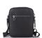 Чоловіча шкіряна сумка через плече чорна Tiding Bag SM8-9686-4A чорна