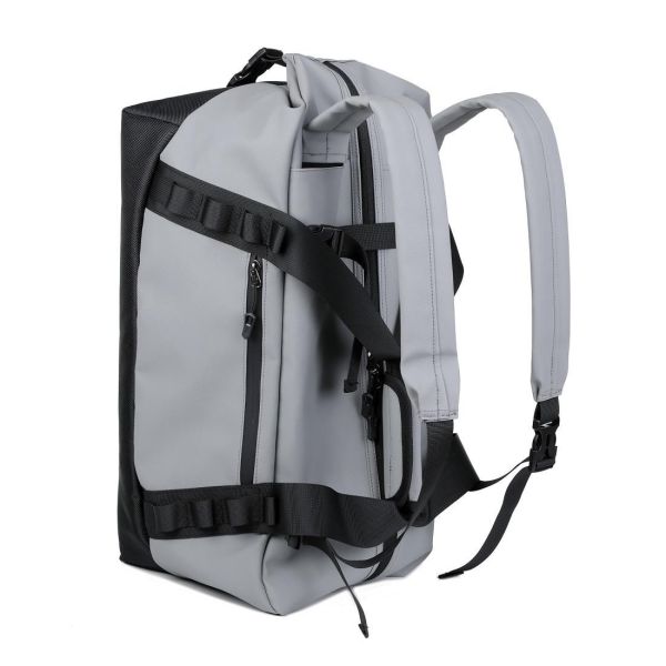 Текстильна сіра сумка-рюкзак Confident TB9-T-276G сіра