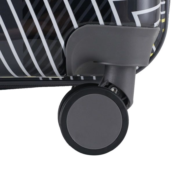 Валіза Semi Line 20" (S) Black Pattern (T5651-1)