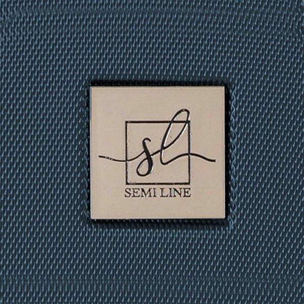 Валіза Semi Line 20" (S) Blue/Brown (T5672-2)