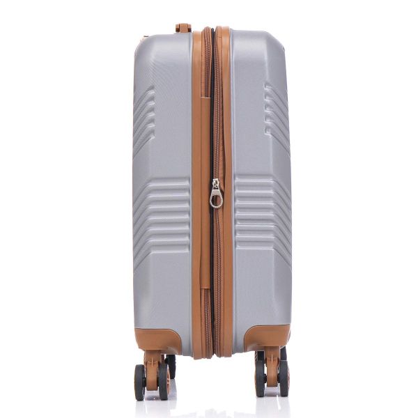Валіза Semi Line 20" (S) Light Grey (T5849-1)