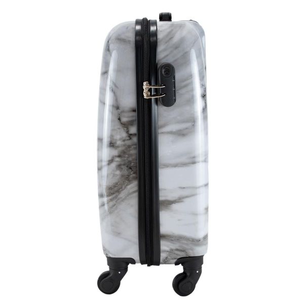 Валіза Semi Line 20" (S) White Marble (T5731-1)