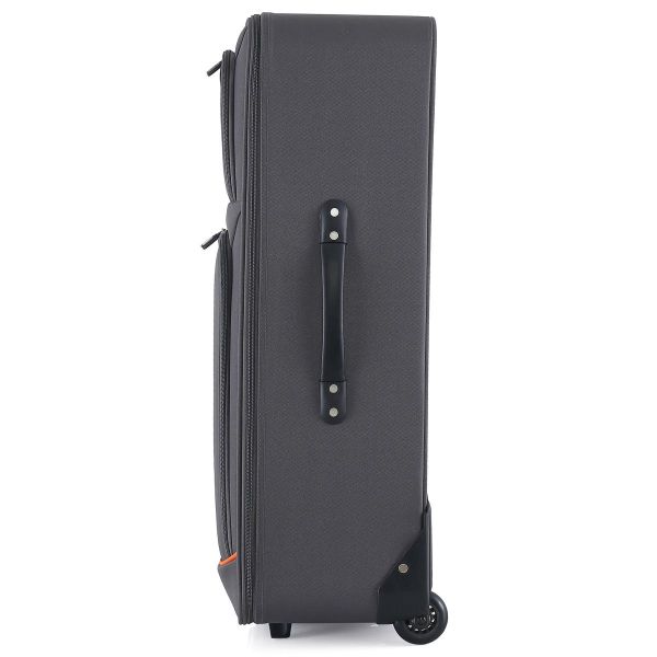 Валіза Semi Line 28" (L) Grey/Orange Lines (T5754-3)