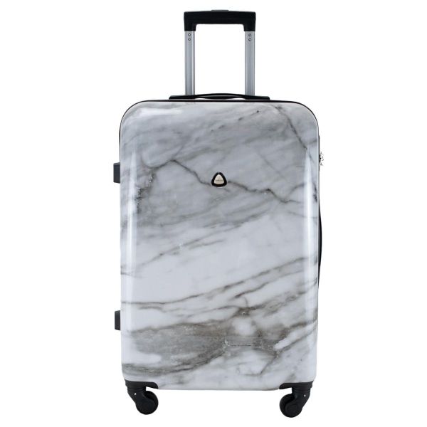 Валіза Semi Line 28" (L) White Marble (T5731-3)