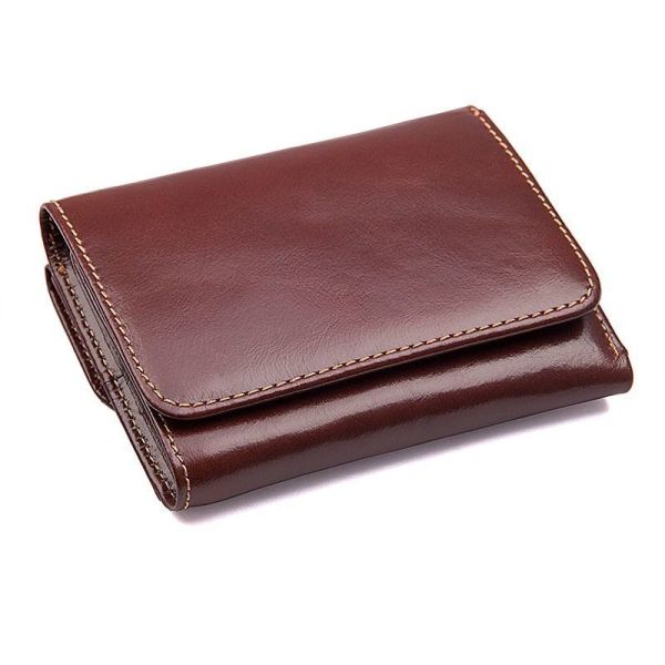 Кошелек мужской кожаный 14648 Vintage коричневый