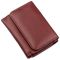 Компактный кошелек женский на кнопке ST Leather 18885 темно-красный.