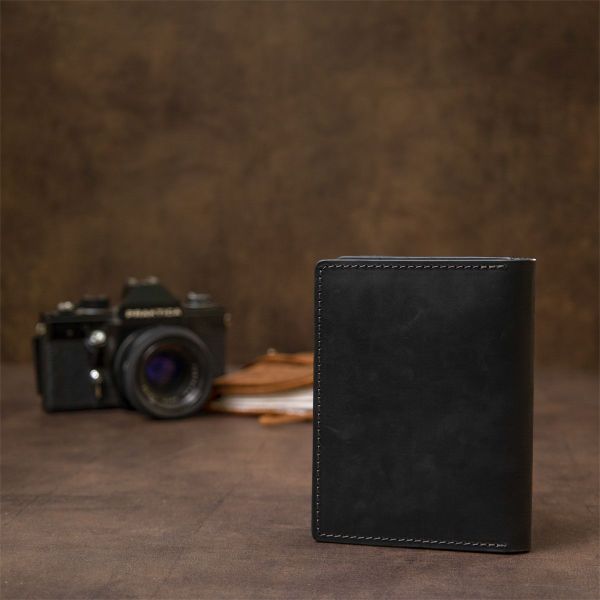 Кожаная обложка для документов Grande Pelle 11494 черный