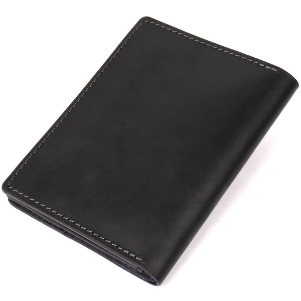 Кожаная обложка для документов Grande Pelle 11494 черный