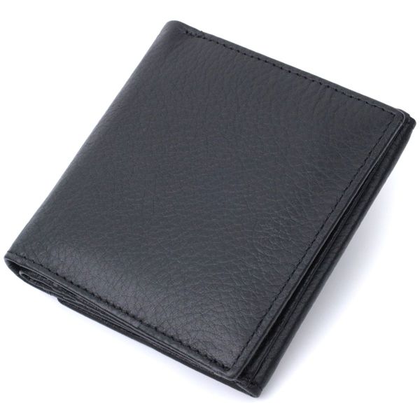 Гарний гаманець для жінок із натуральної шкіри ST Leather 22709 чорний