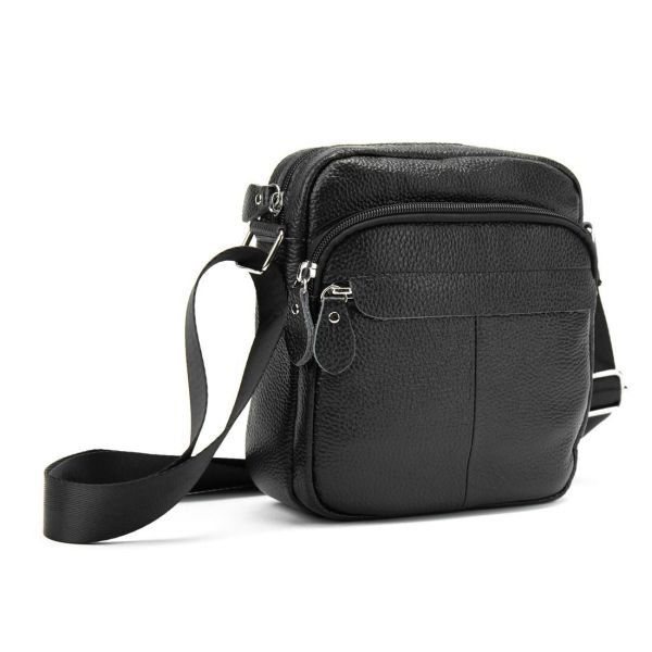 Шкіряний невеликий месенджер Tiding Bag M56-0082A