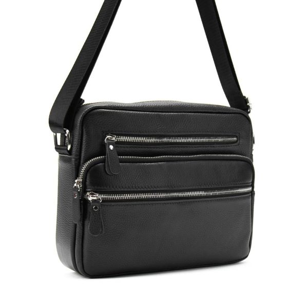 Чоловіча шкіряна сумка через плече Tiding Bag M56-9988A