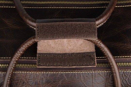 Сумка дорожня 14253 на колесах Vintage коричнева