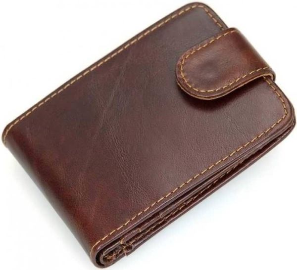 Кредитниця чоловіча 14509 шкіряна Vintage коричнева