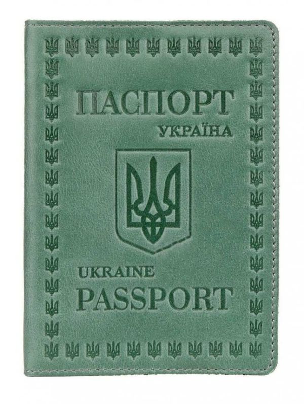 Добротная обложка для паспорта из натуральной кожи SHVIGEL 16134