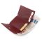 Кошелек ST Leather 18324 (ST440) натуральная бордовая кожа