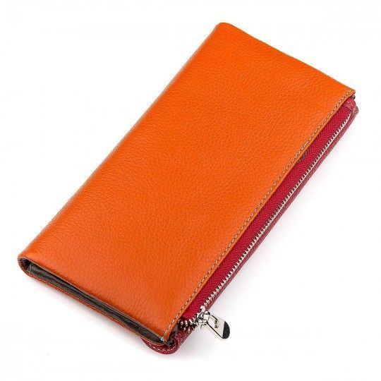 Кошелек женский ST Leather 18406 (SB42-2) многофункциональный красный