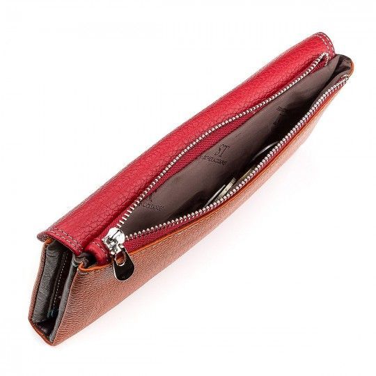 Кошелек женский ST Leather 18406 (SB42-2) многофункциональный красный