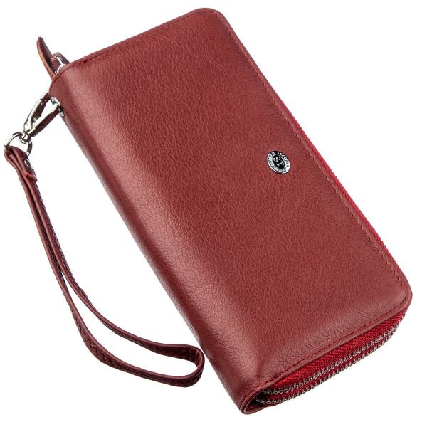 Багатофункціональний гаманець-клатч ST Leather 18868 червоний