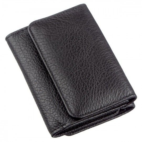 Гаманець для жінок зі шкіри ST Leather 18886 чорний