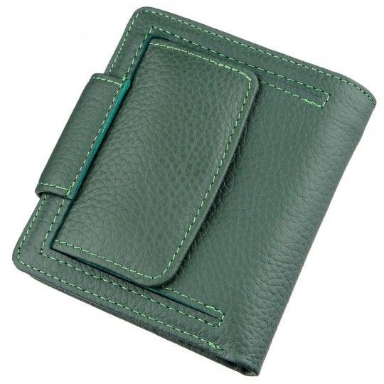 Кошелек женский компактный ST Leather 18959 зеленый