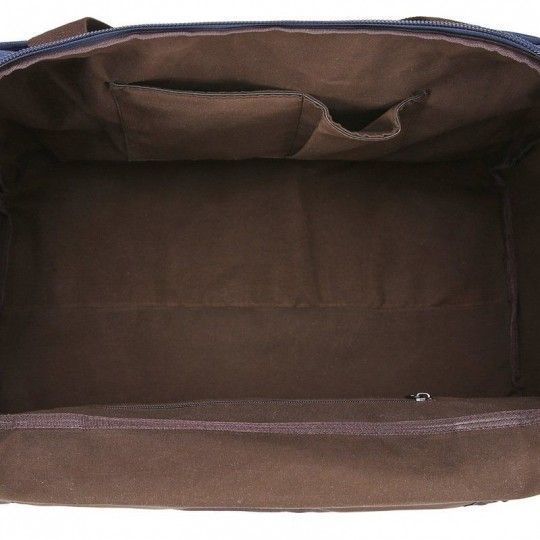 Дорожня сумка текстильна 20075 Vintage синій