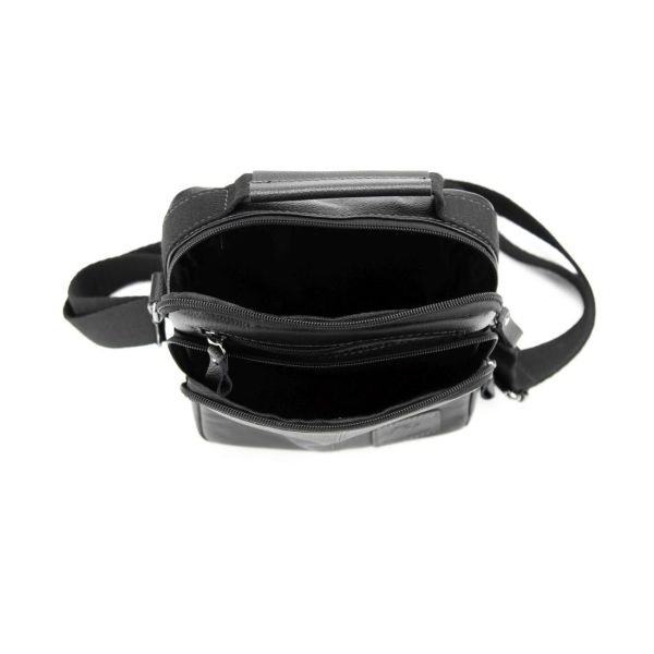 Чоловіча шкіряна сумка з ручкою Ruff Ryder RR-9132A